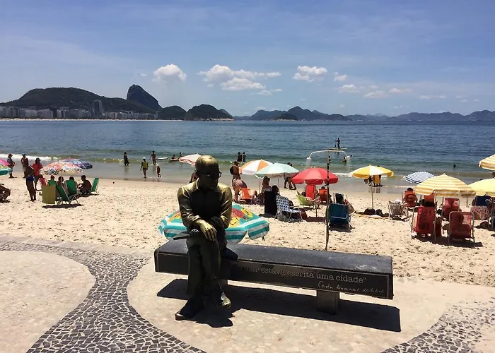Copacabana Quadra Da Praia, 2 Quartos E Sala - No Posto 6 Rio de Janeiro